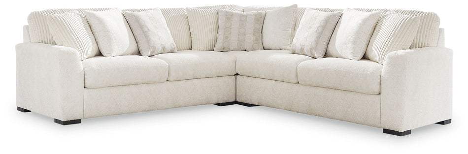 Chessington - 3-Piece Sectional - Ivory