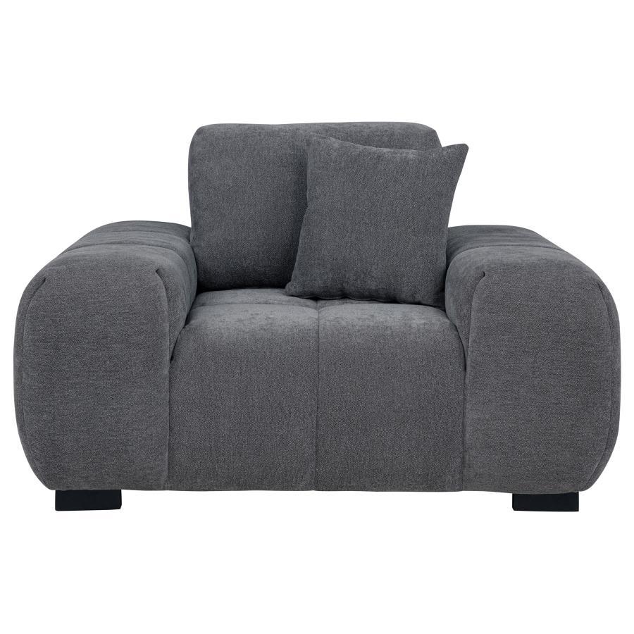 Octavia - Upholstered Track Arm Accent Chair