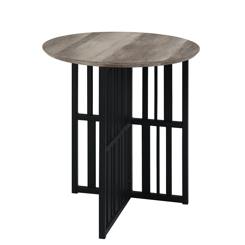 Zudora - Coffee Table - Antique Oak & Black