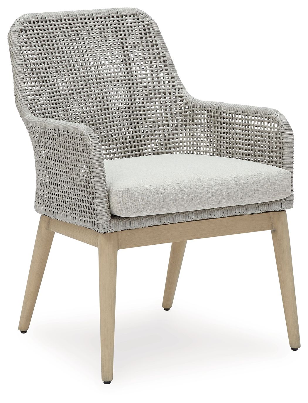 Sillón con cojín Seton Creek, color gris (juego de 2)
