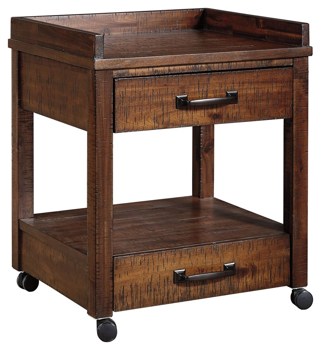 Baldridge - Rustic Brown - Soporte para impresora