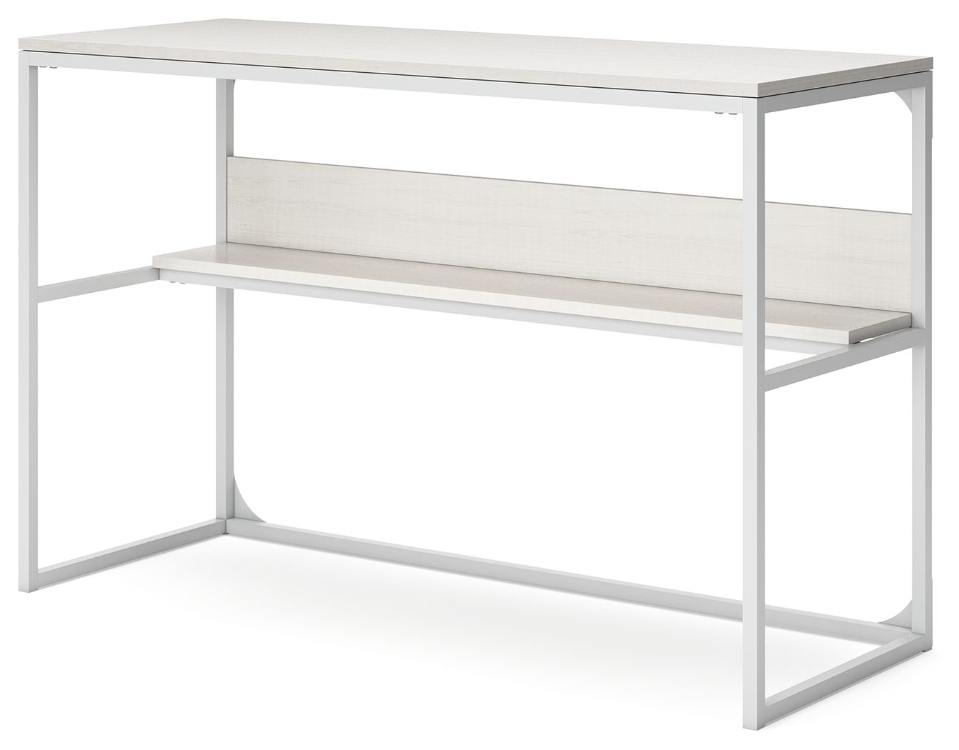 Escritorio para oficina en casa Deznee, color blanco, de 48"