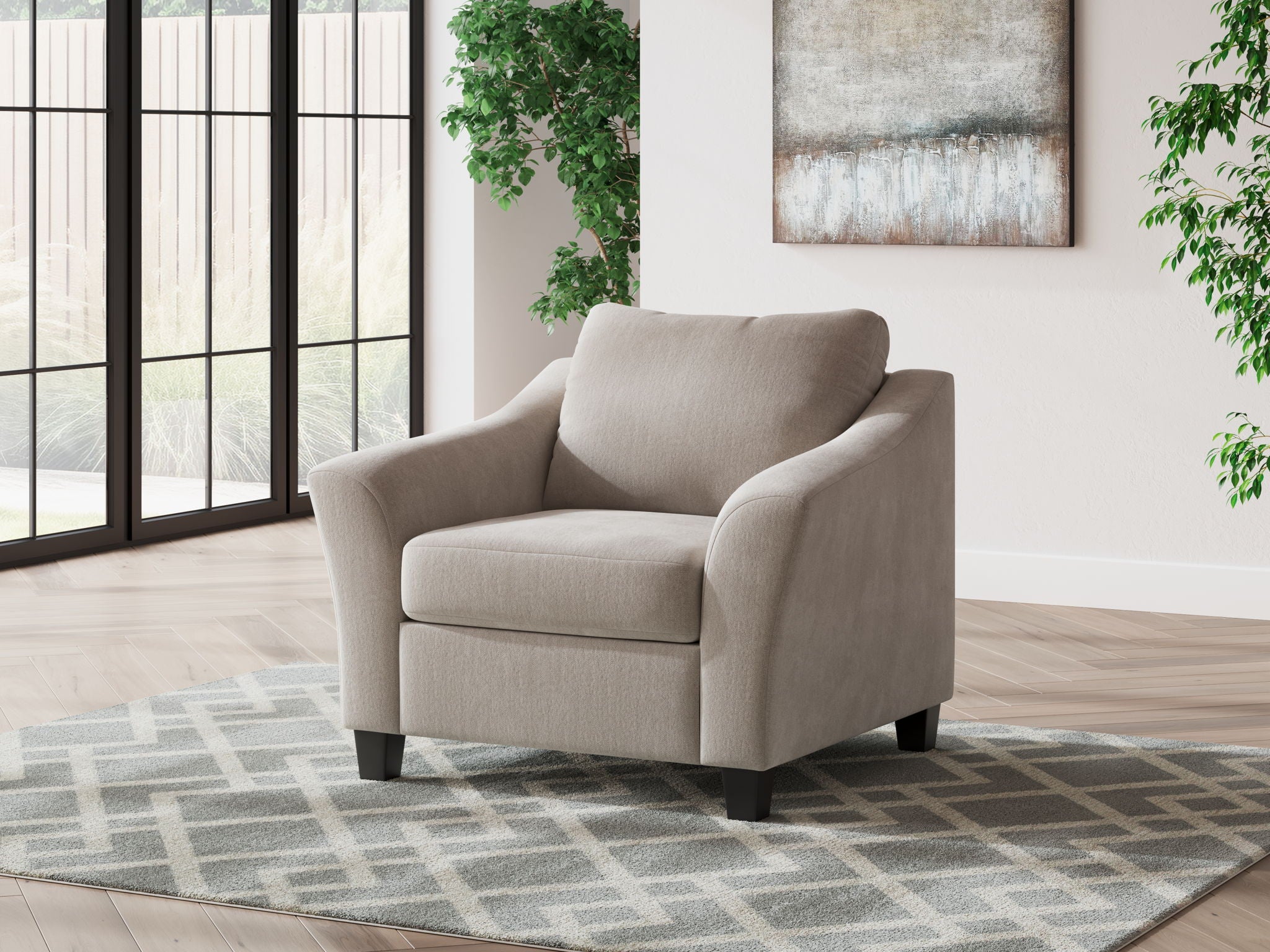 Willarae - Taupe - Chair And A Half