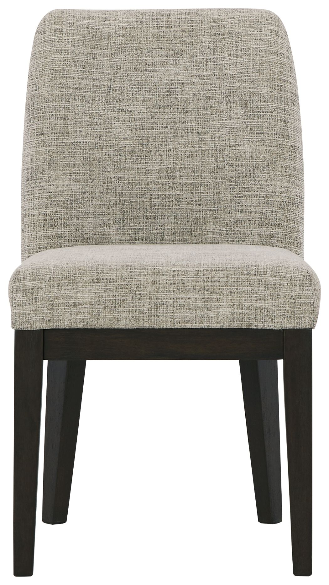 Burkhaus - Beige / Marrón oscuro - Silla auxiliar de comedor UPH (juego de 2)