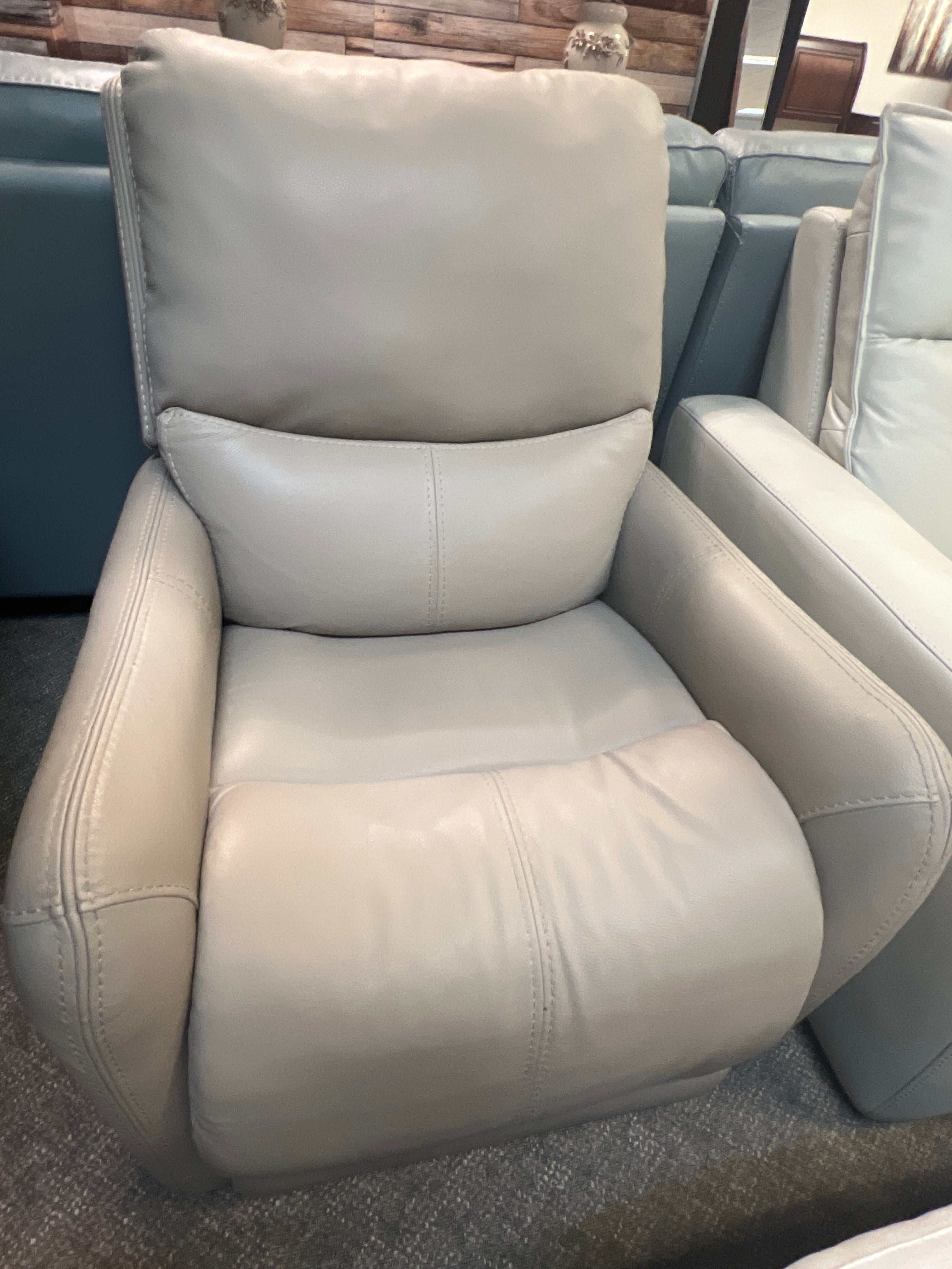 Leather Power Recliner