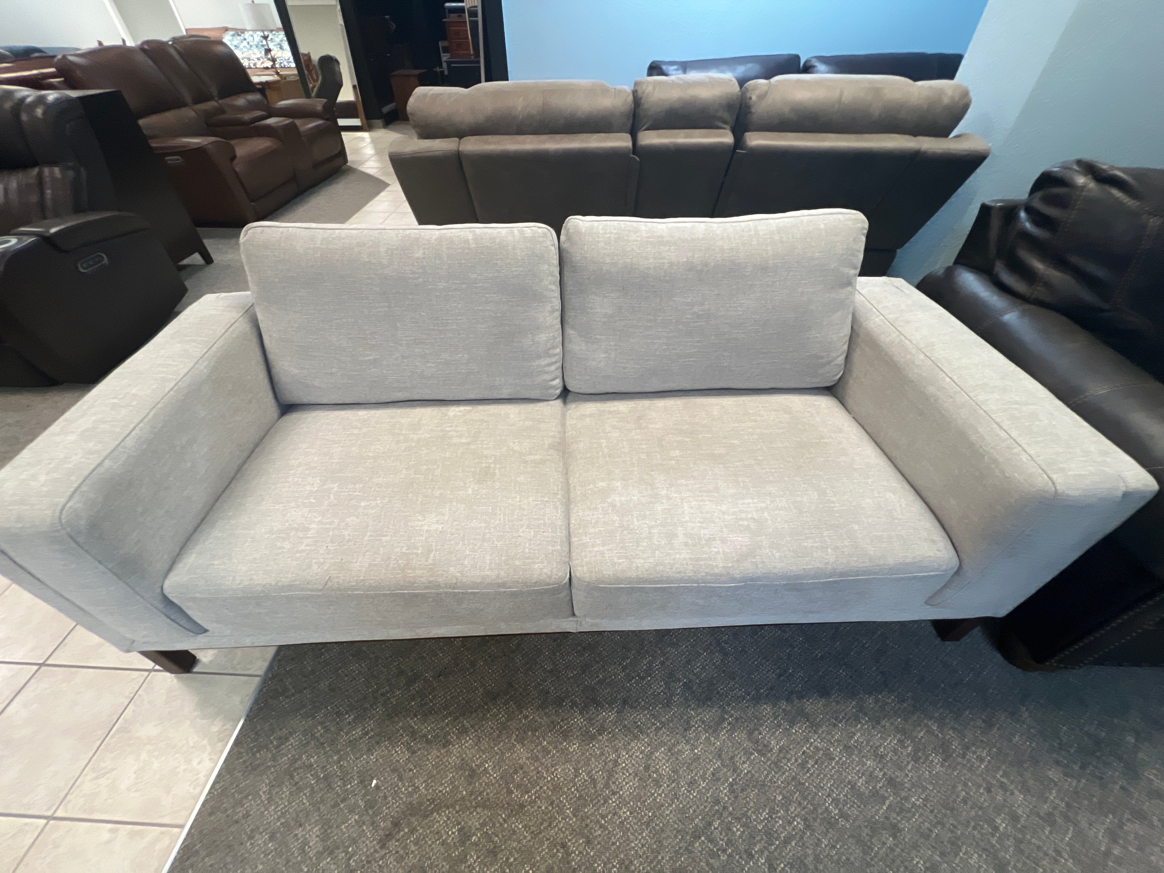 Modern Light Gray Sofa