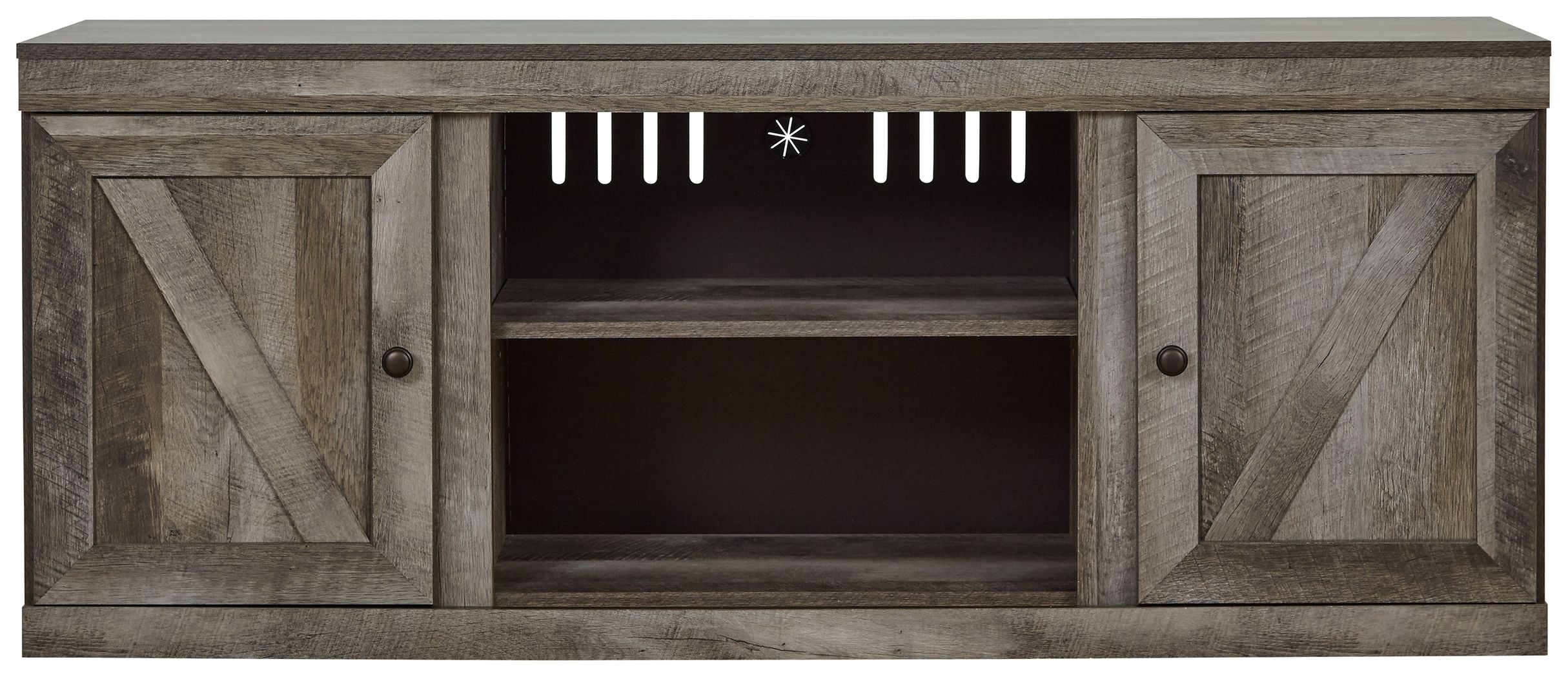 Wynnlow - Mueble de TV con opción de chimenea