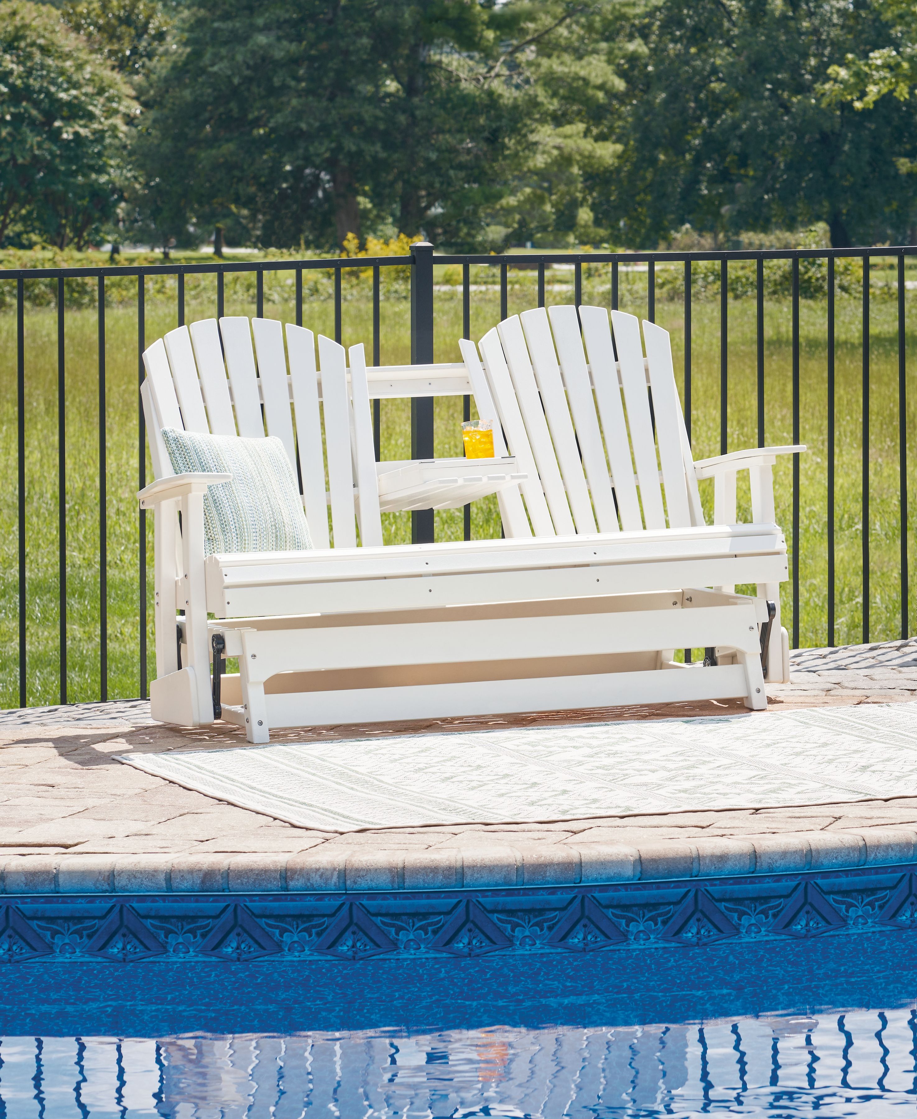 Hyland Wave - Loveseat con planeador