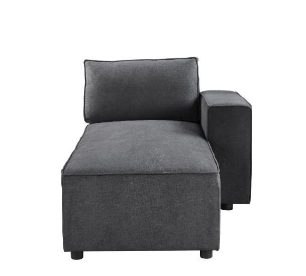 Silvester - Chaise - Tejido Gris
