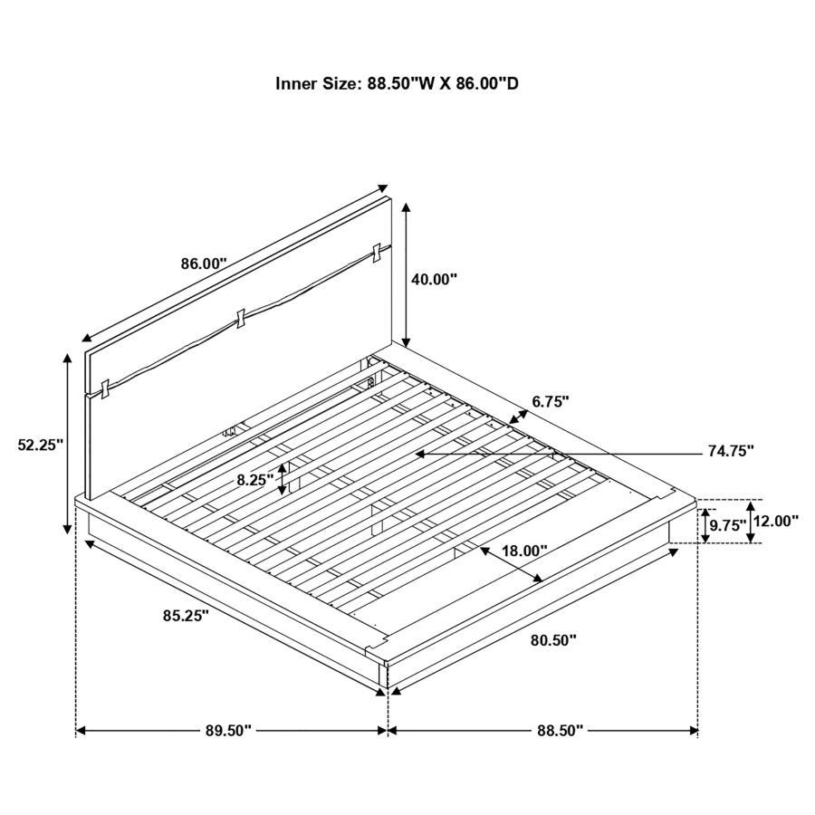 Winslow - Wood Panel Bed