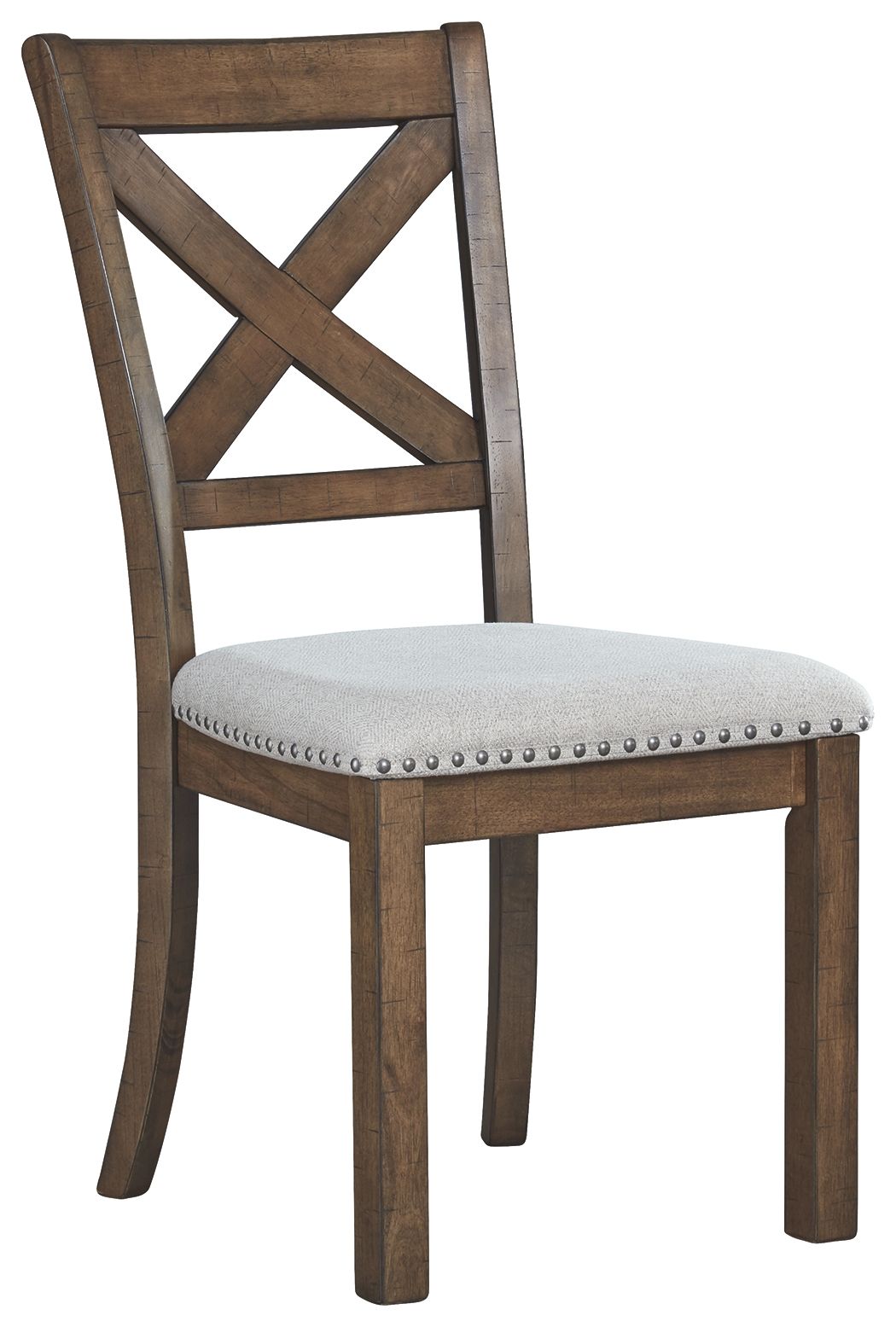 Moriville - Beige - Silla auxiliar de comedor UPH (juego de 2)