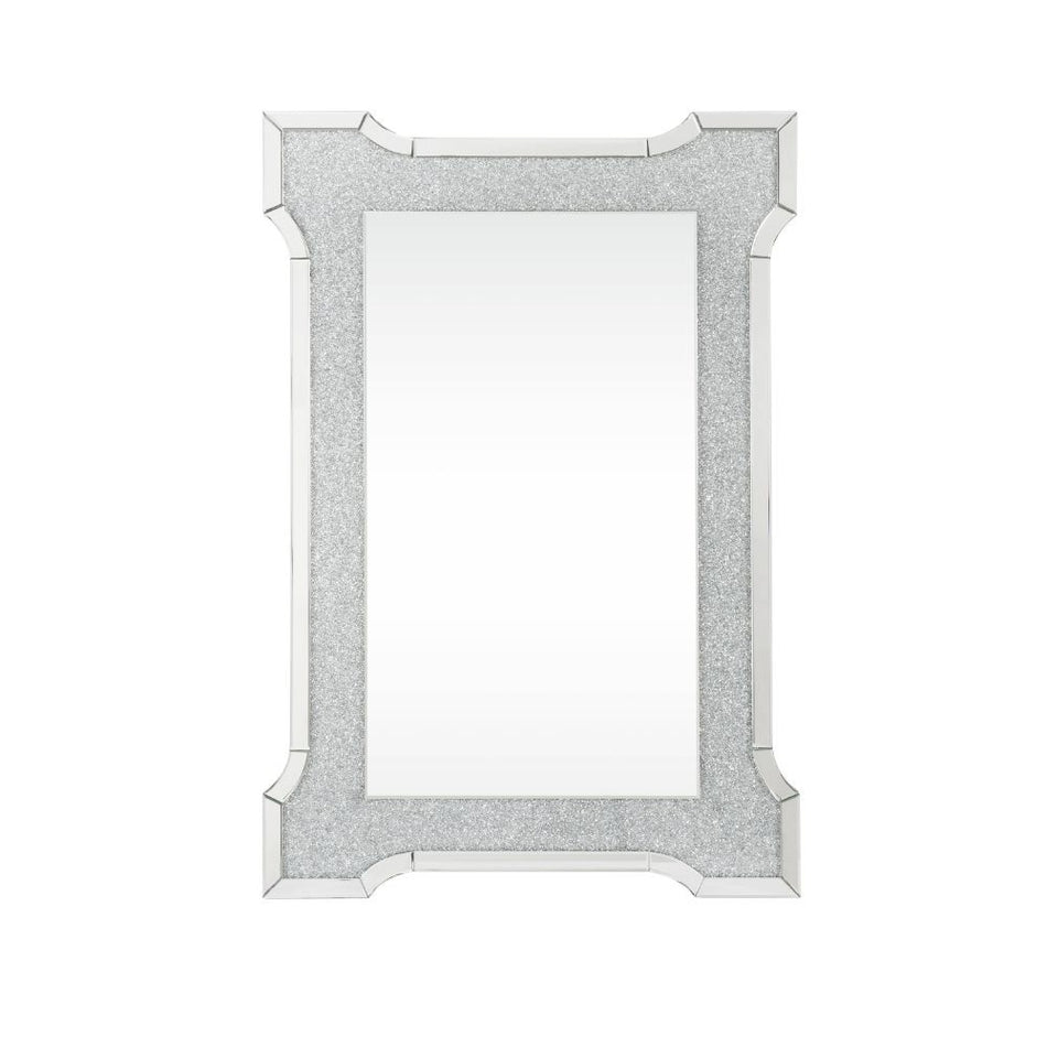Nowles - Decoración de pared - Espejos y piedras artificiales - 47"