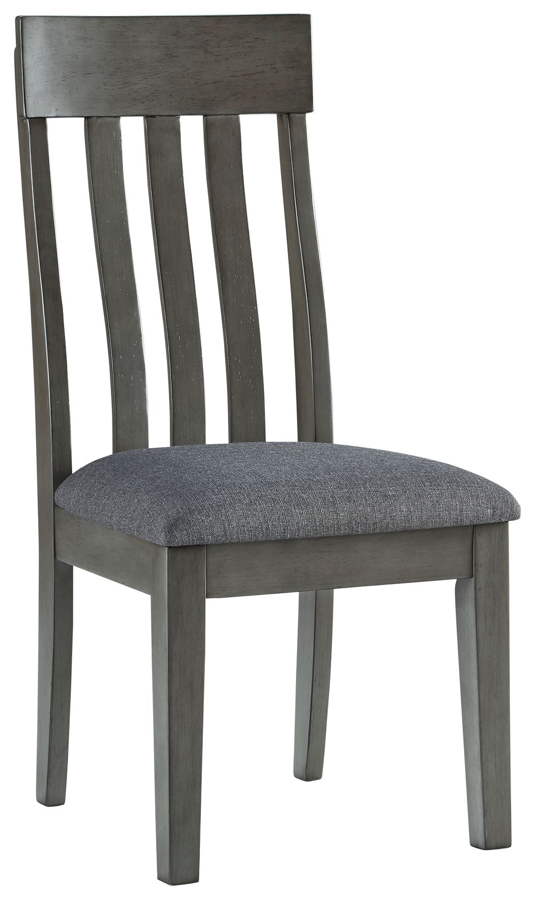 Hallanden - Silla auxiliar para comedor UPH negra/gris (juego de 2)