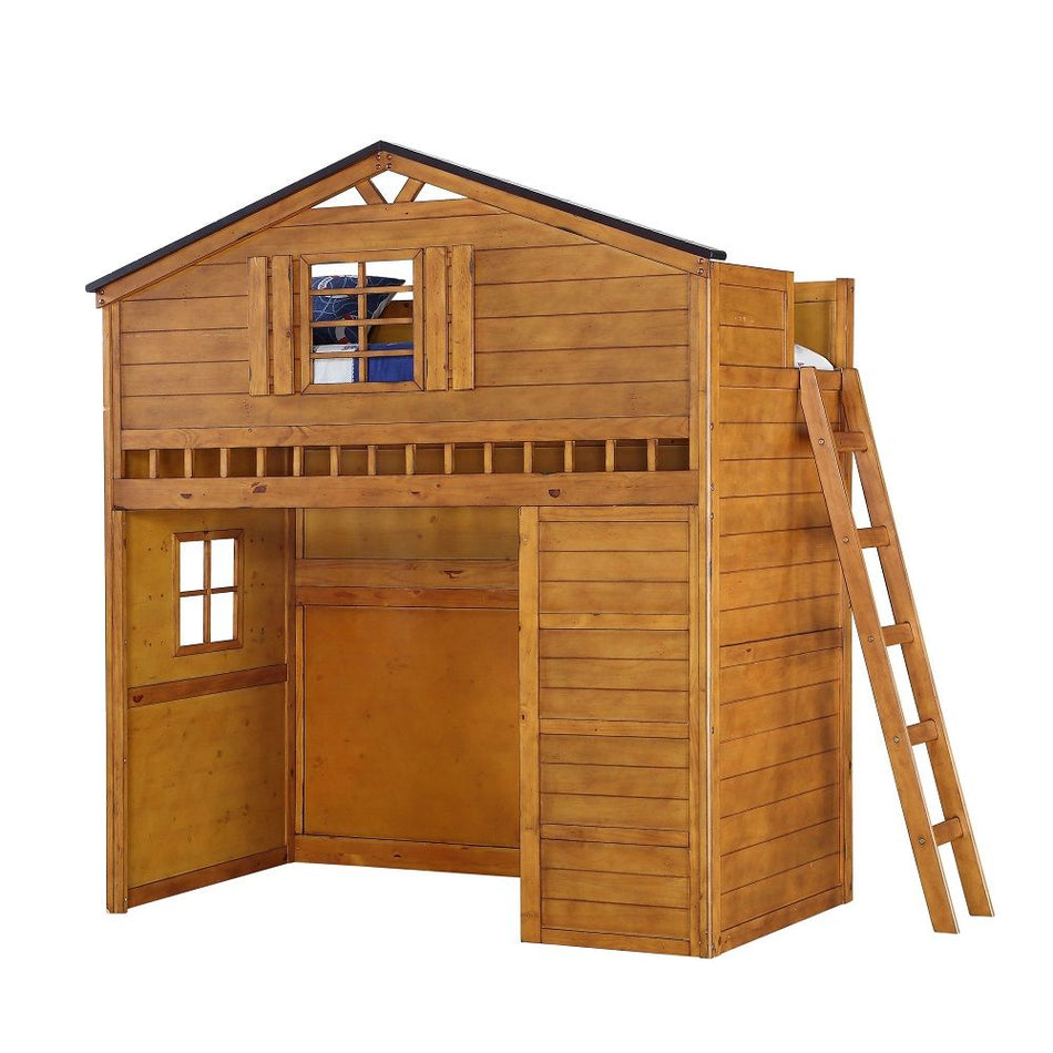 Casa del árbol - Cama alta