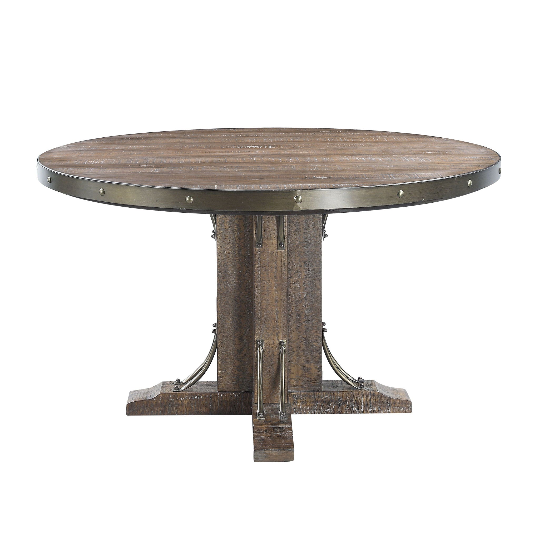 Raphaela - Mesa de comedor - Acabado cerezo desgastado - 30"