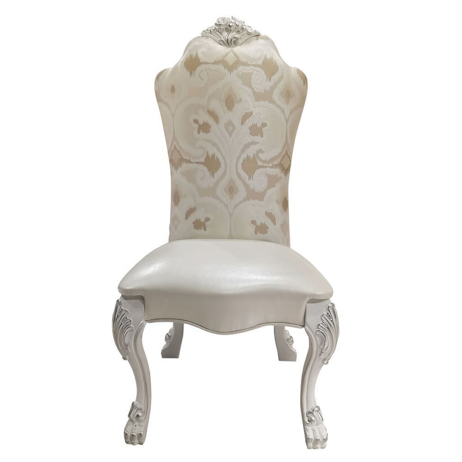 Dresden - Side Chair (Set of 2) - Fabric & Bone White