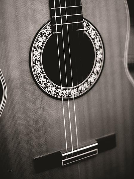 Guitar Dreams By Jennifer Rigsby (Framed Small) - Gray