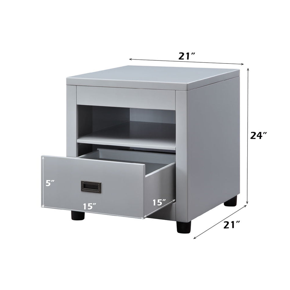 Eleanor - Mesa auxiliar - Gris paloma