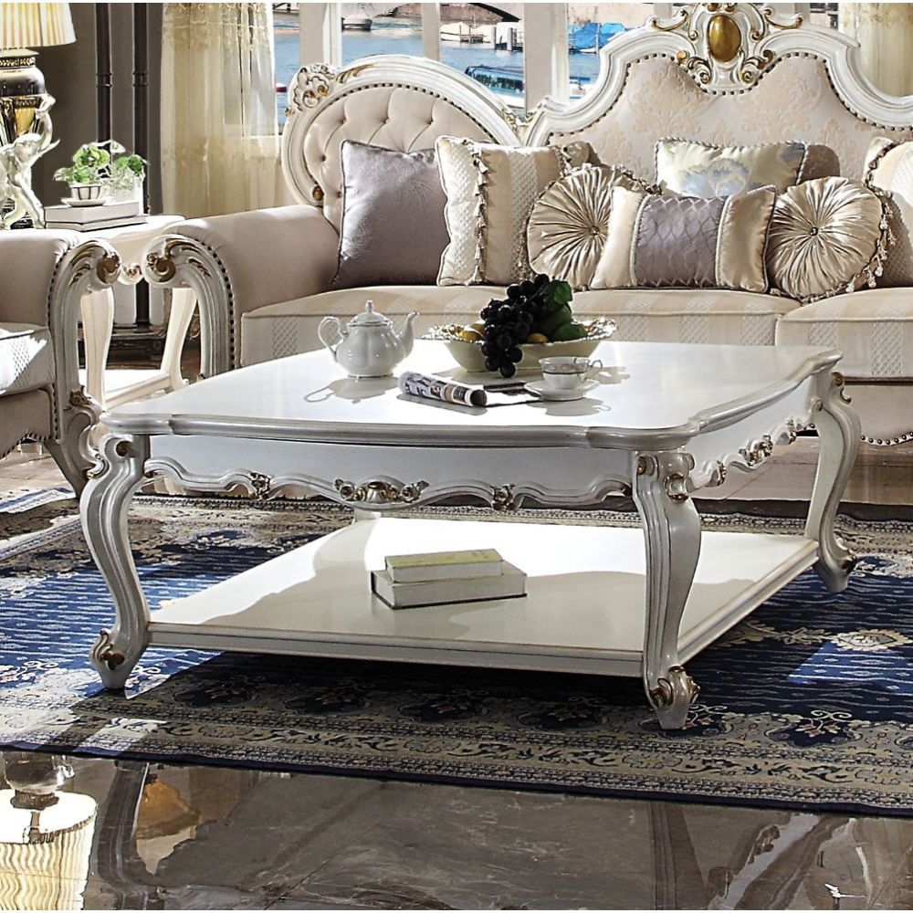 Picardía - Mesa de centro - Perla antigua