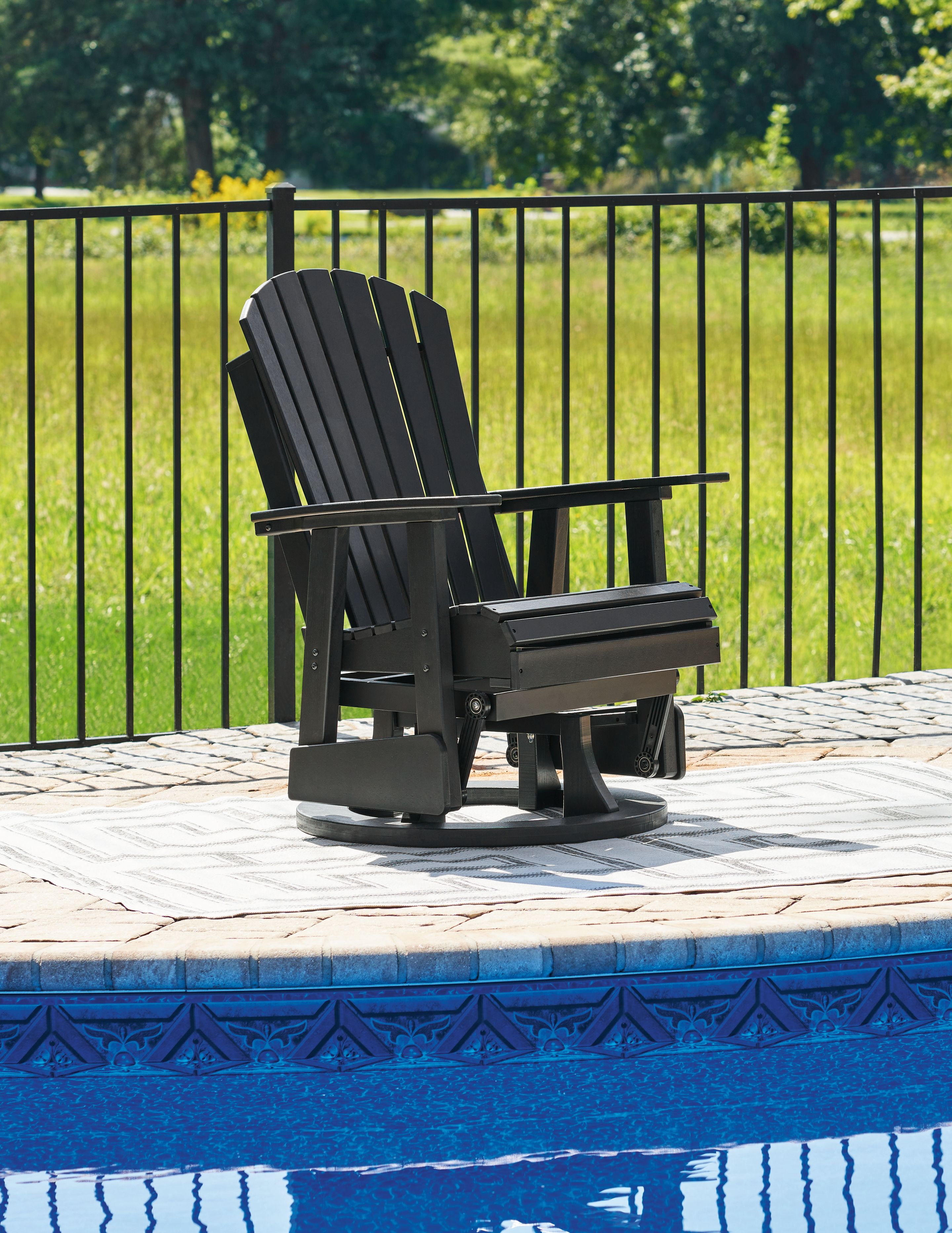 Hyland Wave - Silla giratoria deslizante
