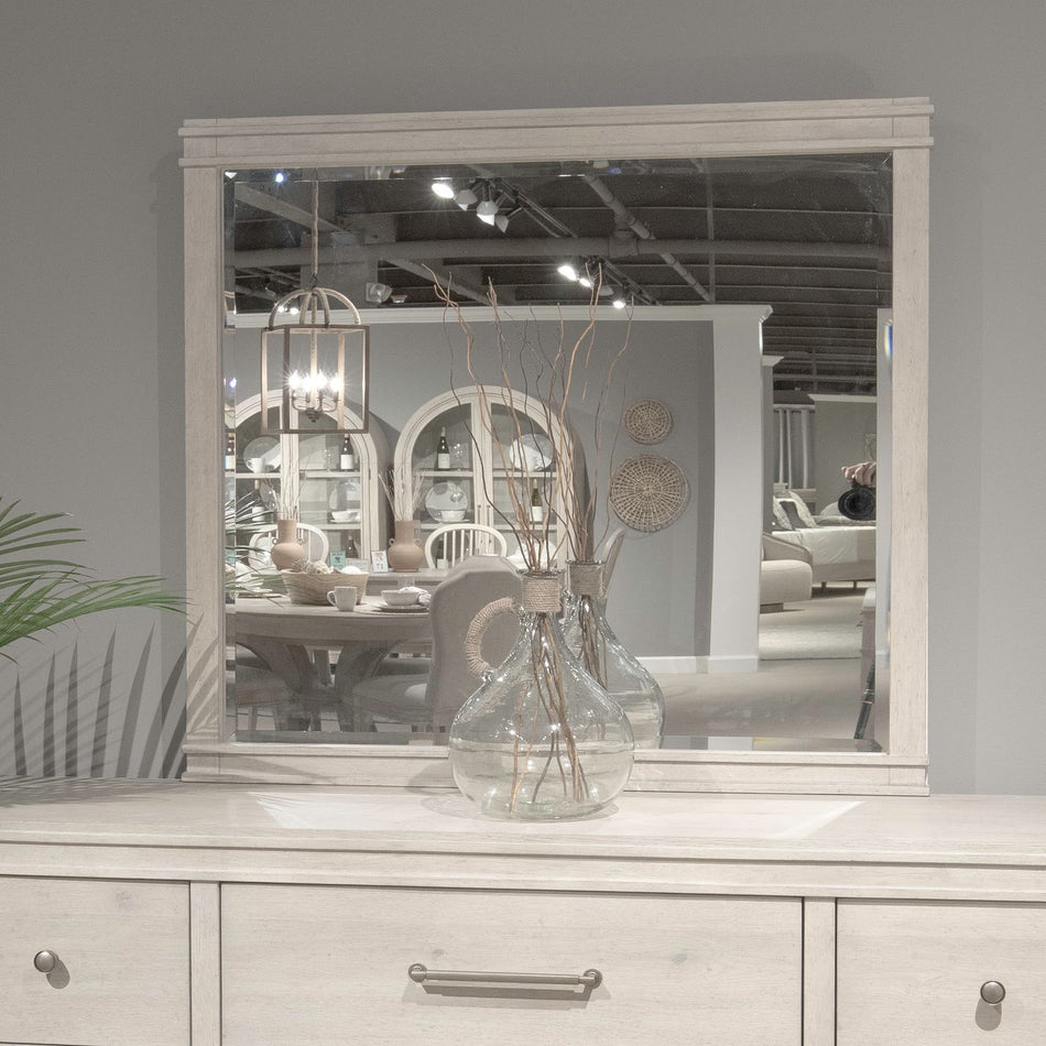 New Haven - Mirror - White