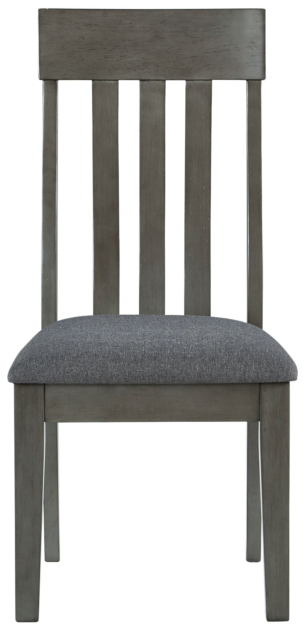 Hallanden - Silla auxiliar para comedor UPH negra/gris (juego de 2)