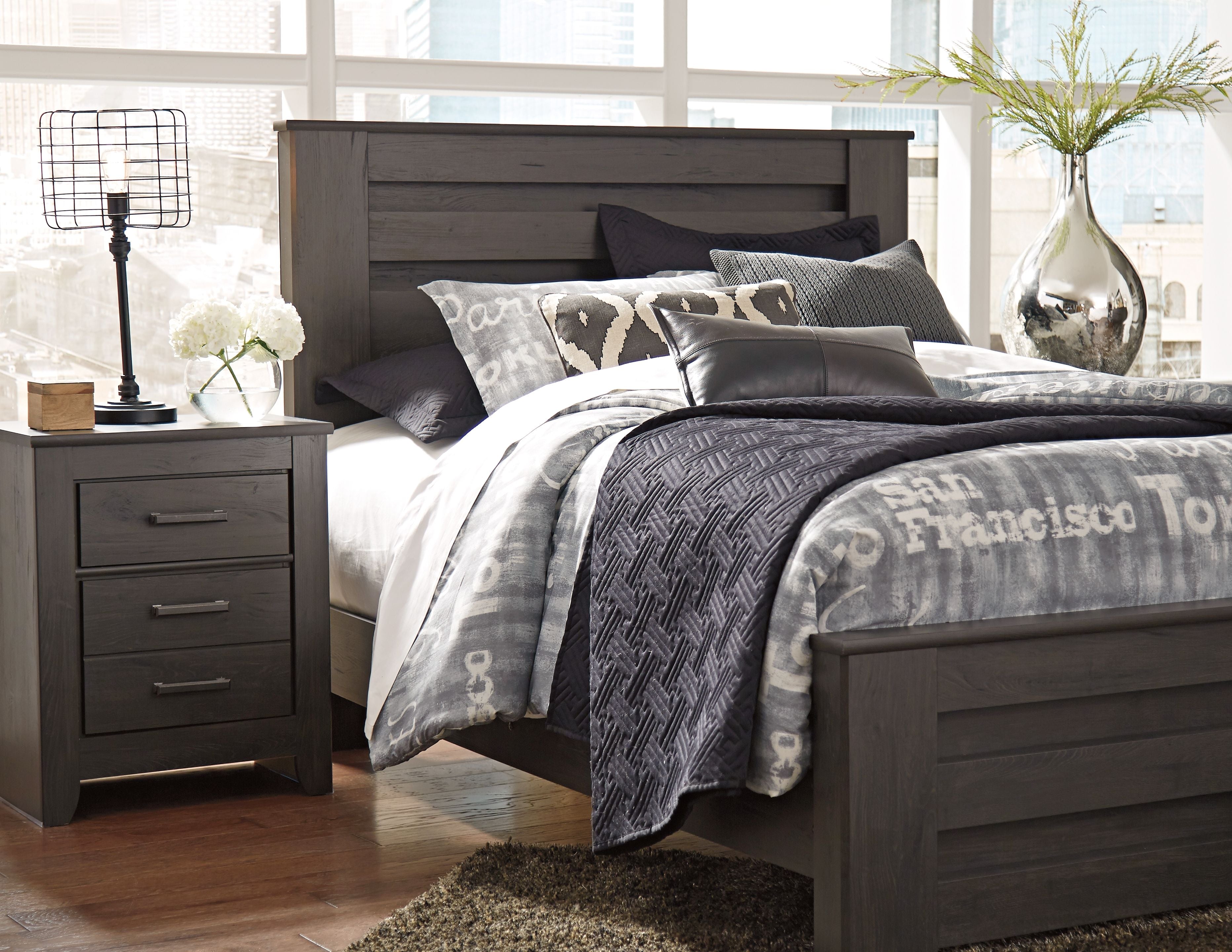 Brinxton - Cama con paneles