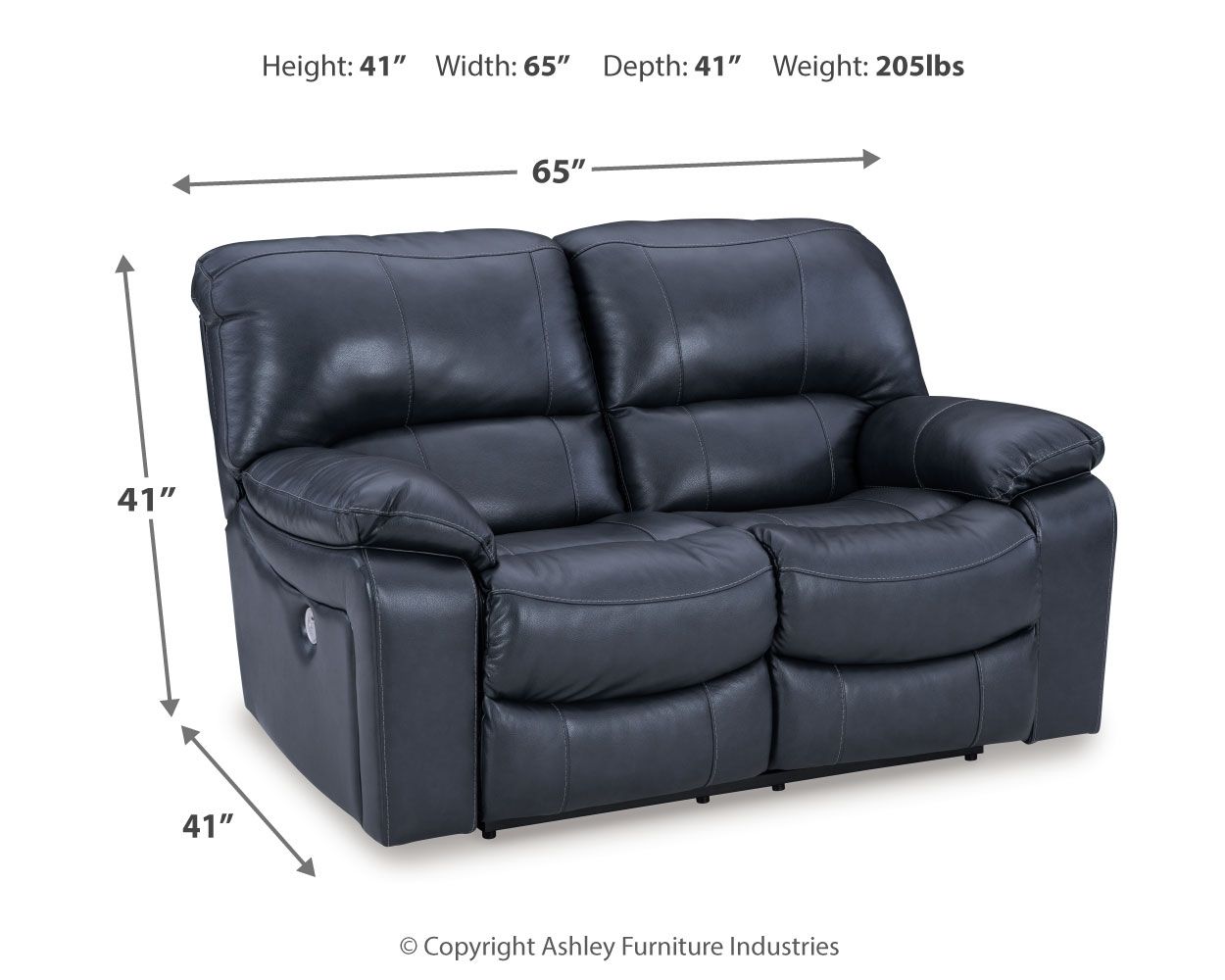 Leesworth - Loveseat reclinable