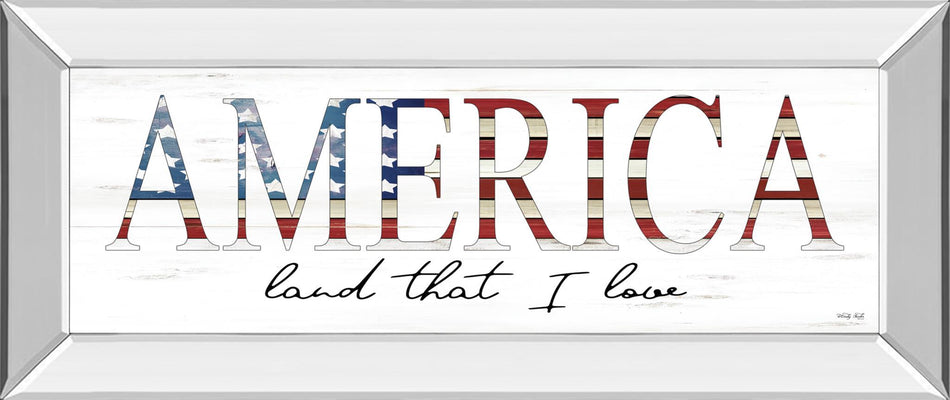 America Land That I Love By Cindy Jacobs - White