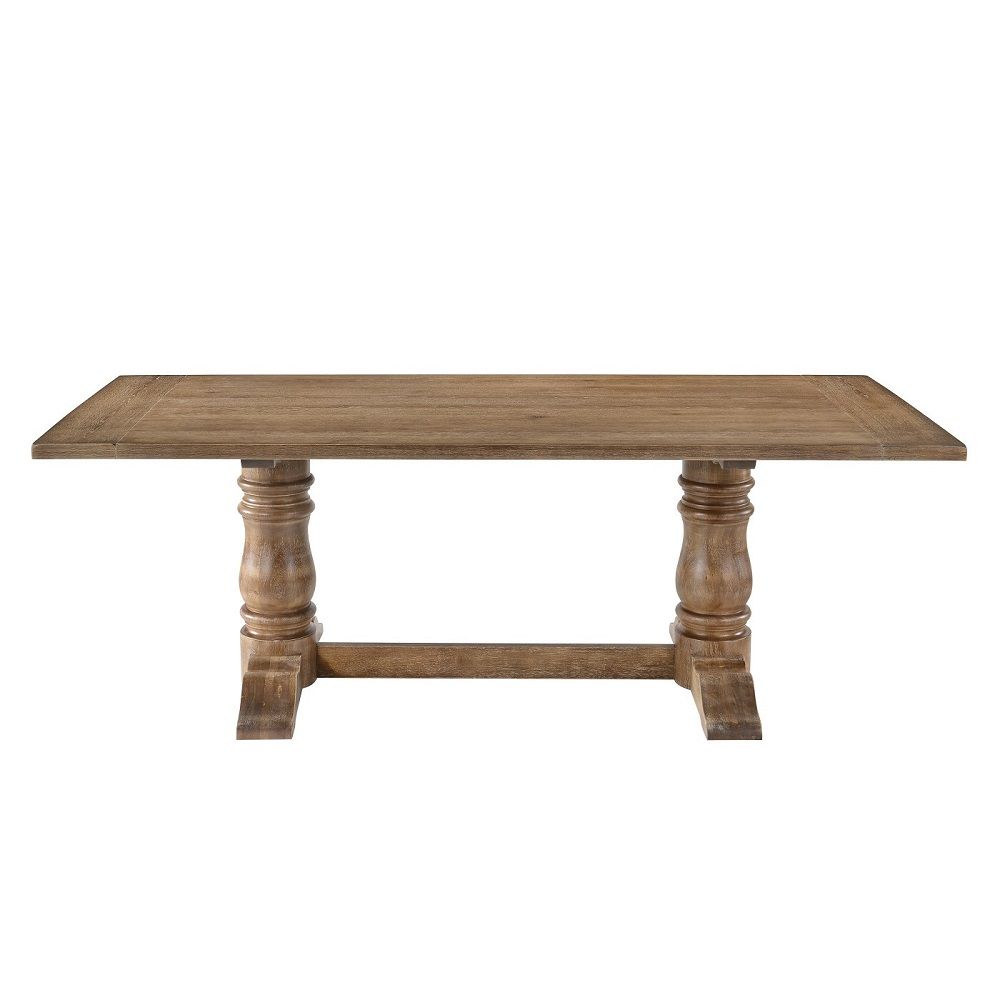 Leventis - Mesa de comedor - Roble desgastado