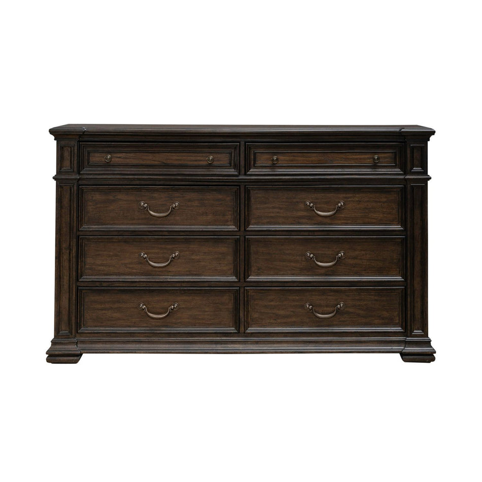 Provence Park - 8 Drawer Dresser - Brown