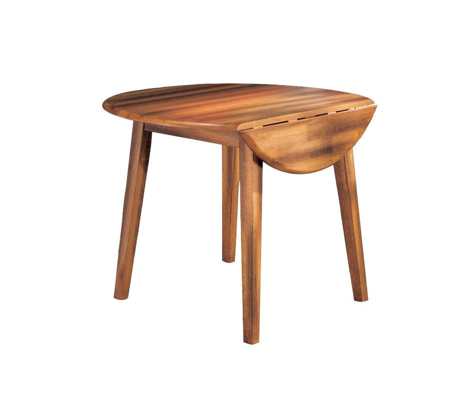 Berringer - Rustic Brown - Mesa redonda abatible DRM