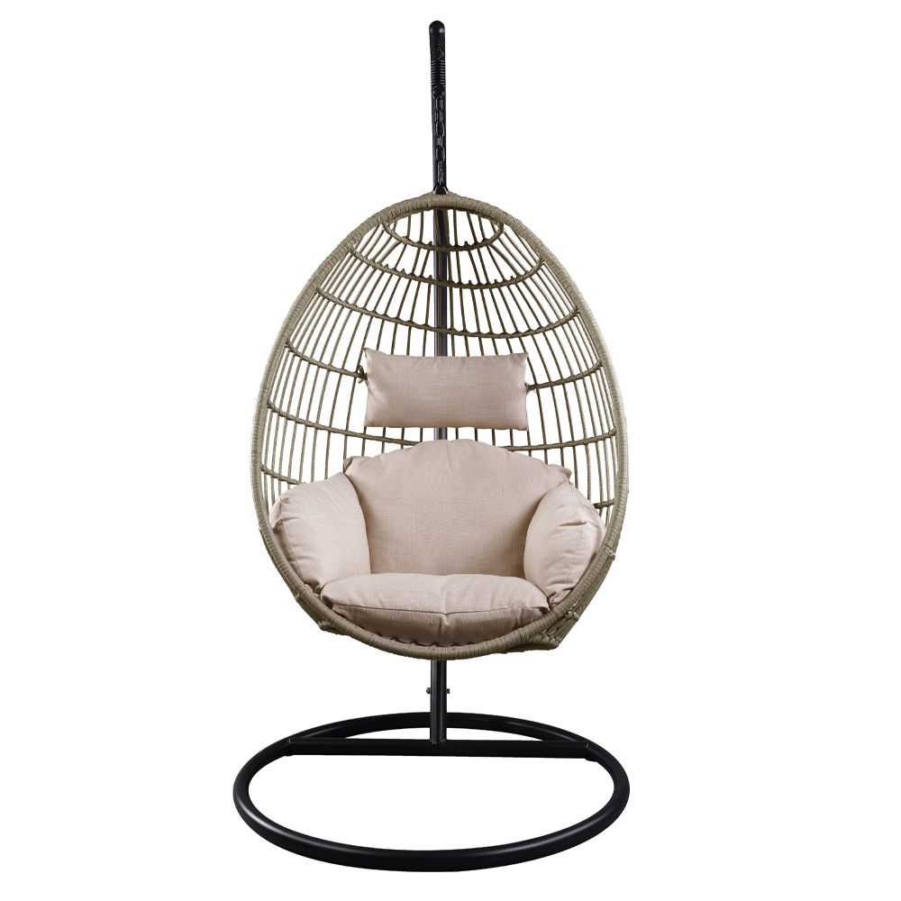Vasant - Silla columpio para patio - Beige