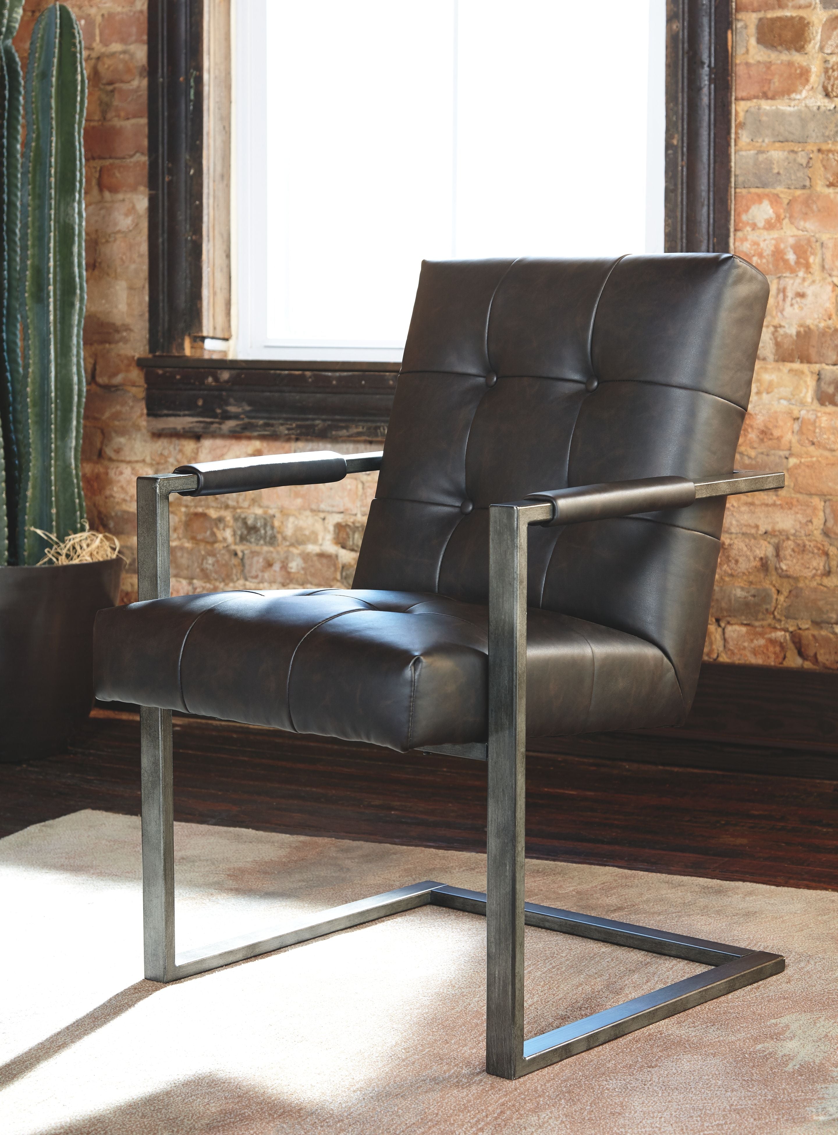 Starmore - Silla de escritorio para oficina en casa (juego de 2) - Color negro