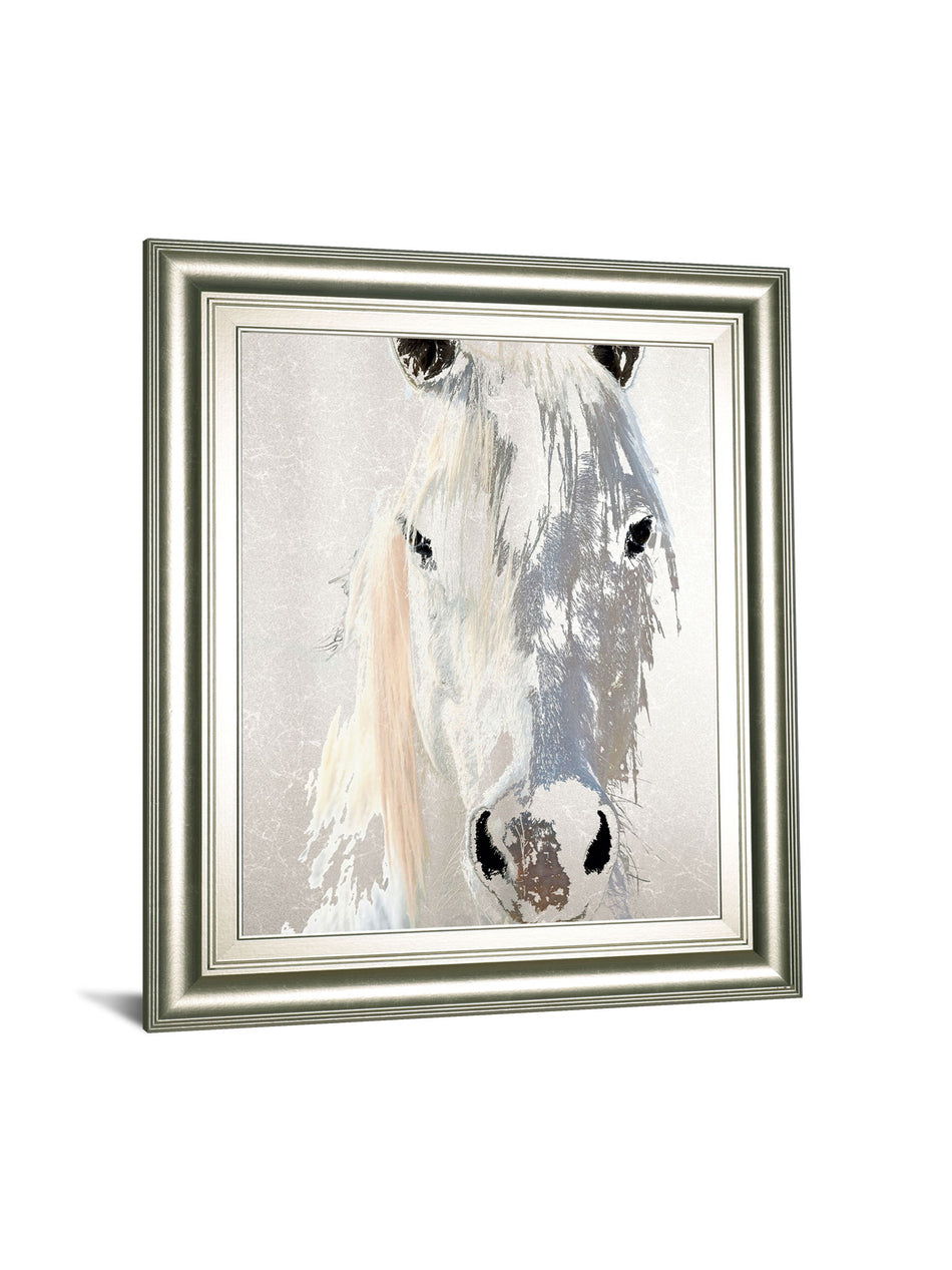 Sage By Marvin Pelkey - Framed Print Wall Art - Pearl Silver