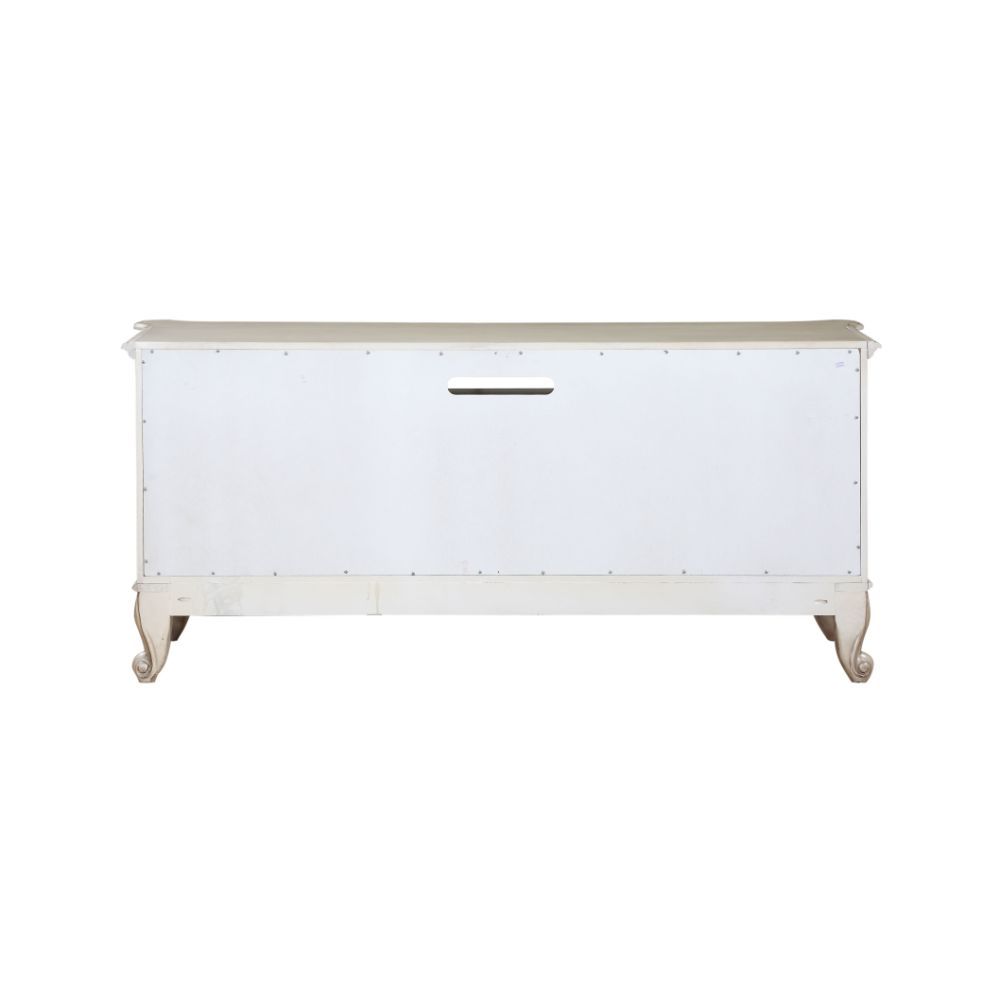 Gorsedd - Mueble para TV - Blanco antiguo
