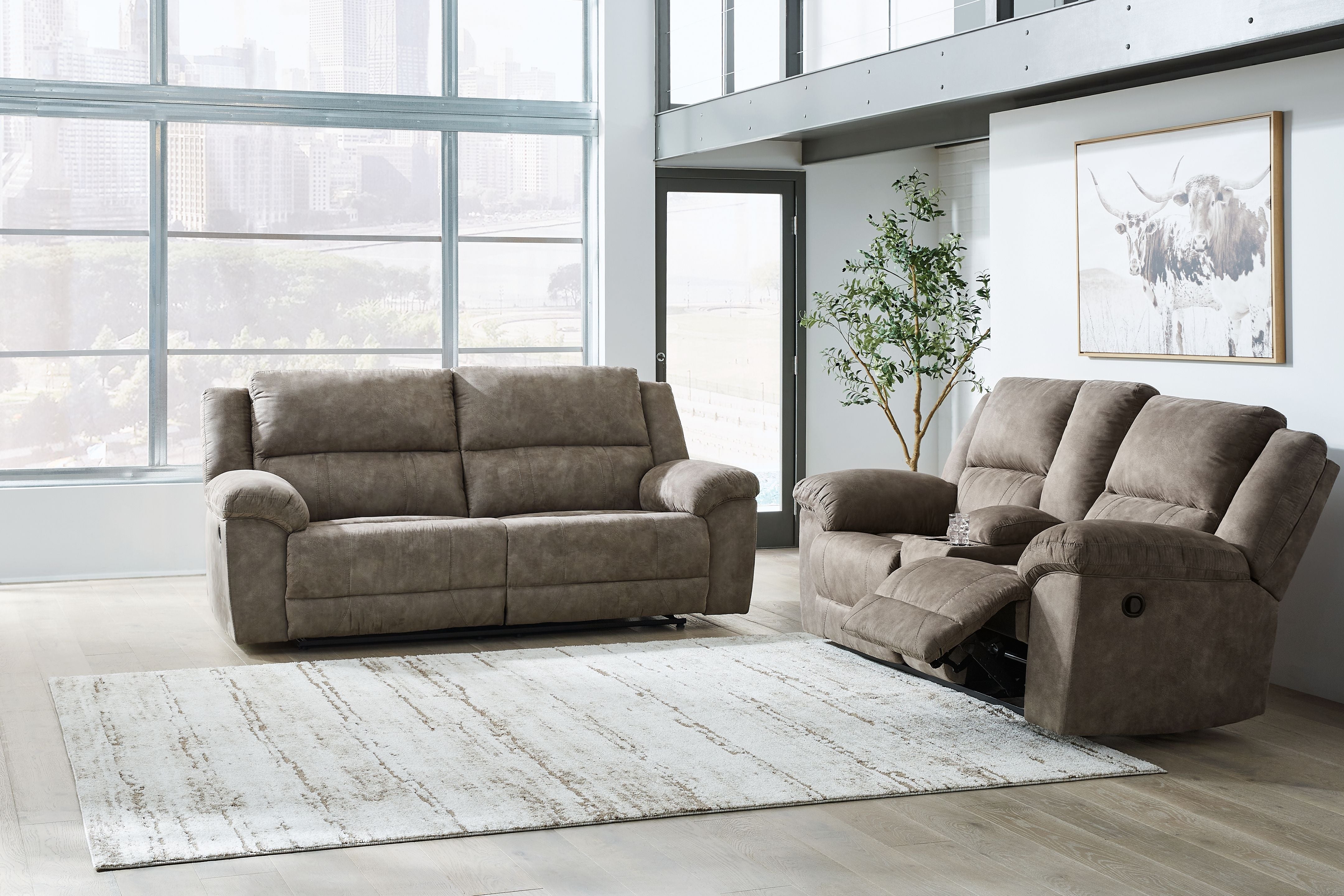 Laresview - Juego de sala de estar reclinable