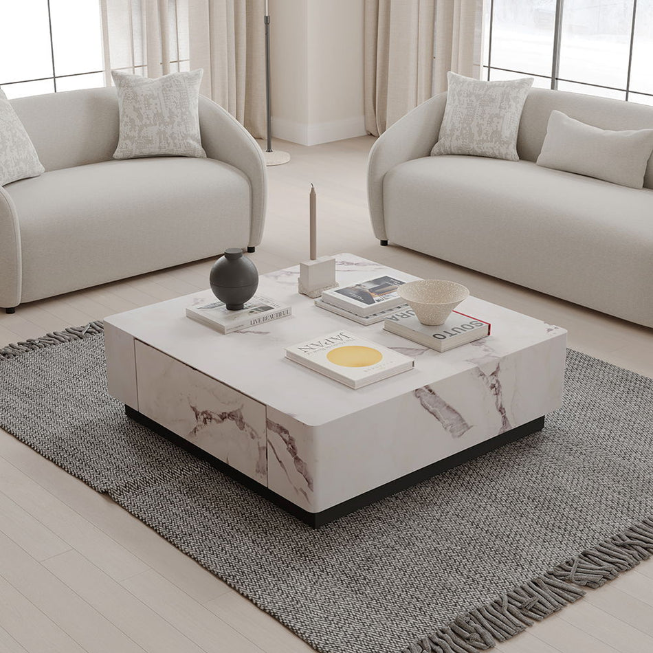 Fritzy - Coffee Table - Engineered Stone