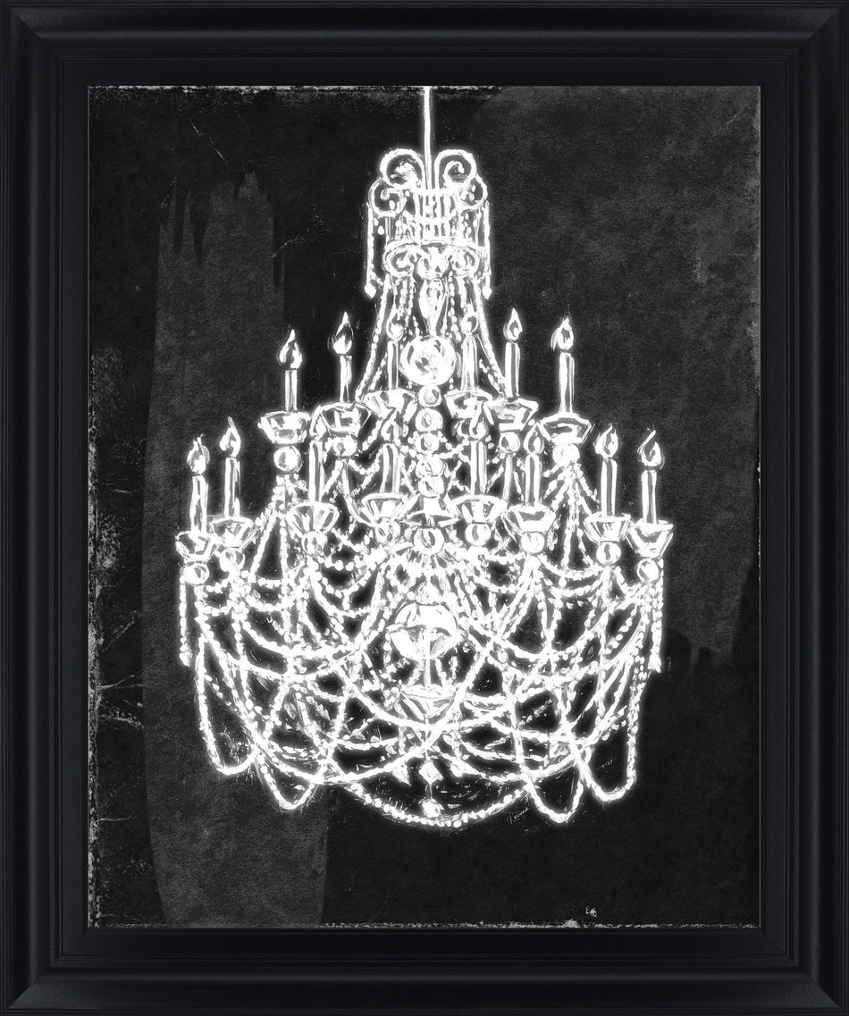 Luminous Elegance - 28" x 34" Framed Wall Art