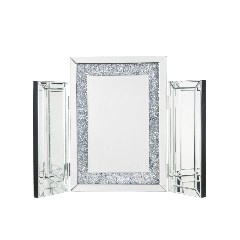Noralie - Decoración decorativa - Espejos y diamantes falsos - 22"