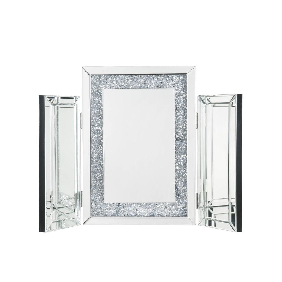 Noralie - Decoración decorativa - Espejos y diamantes falsos - 22"