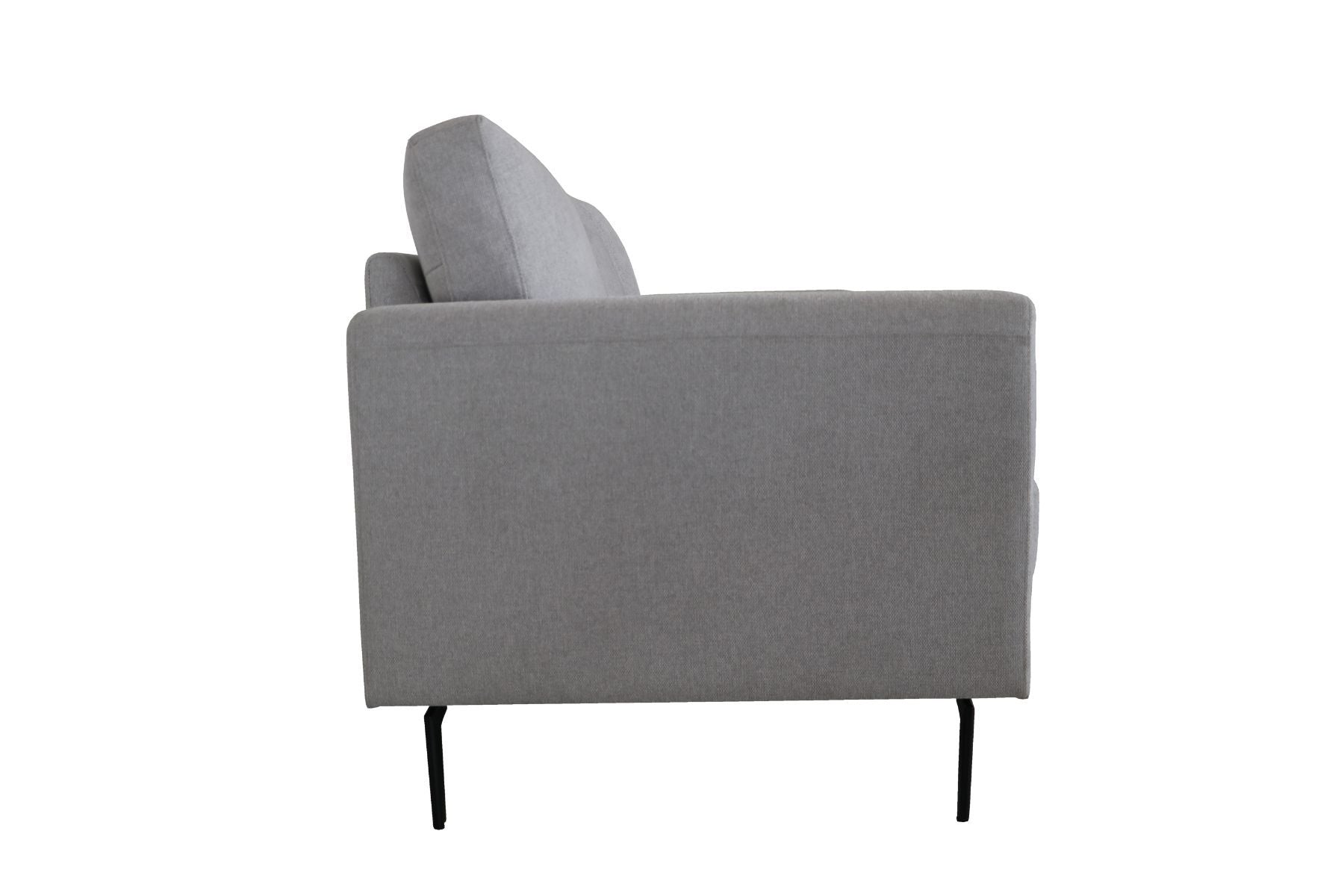 Kyrene - Loveseat - Lino gris claro