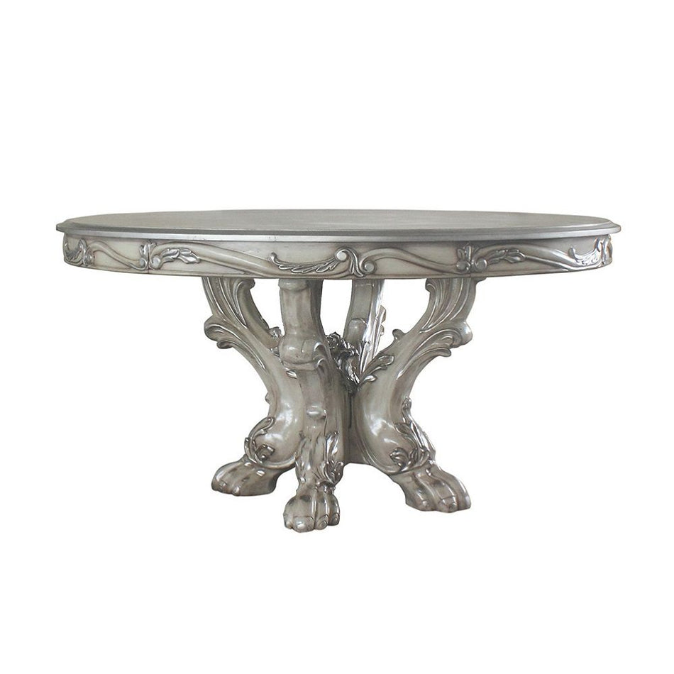 Dresden - Mesa de comedor - Blanco hueso vintage - 30"