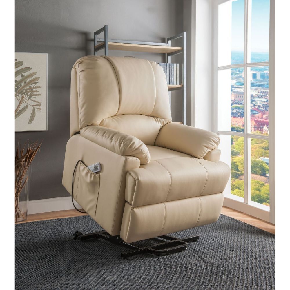 Ixora - Sillón reclinable con elevación eléctrica y masaje