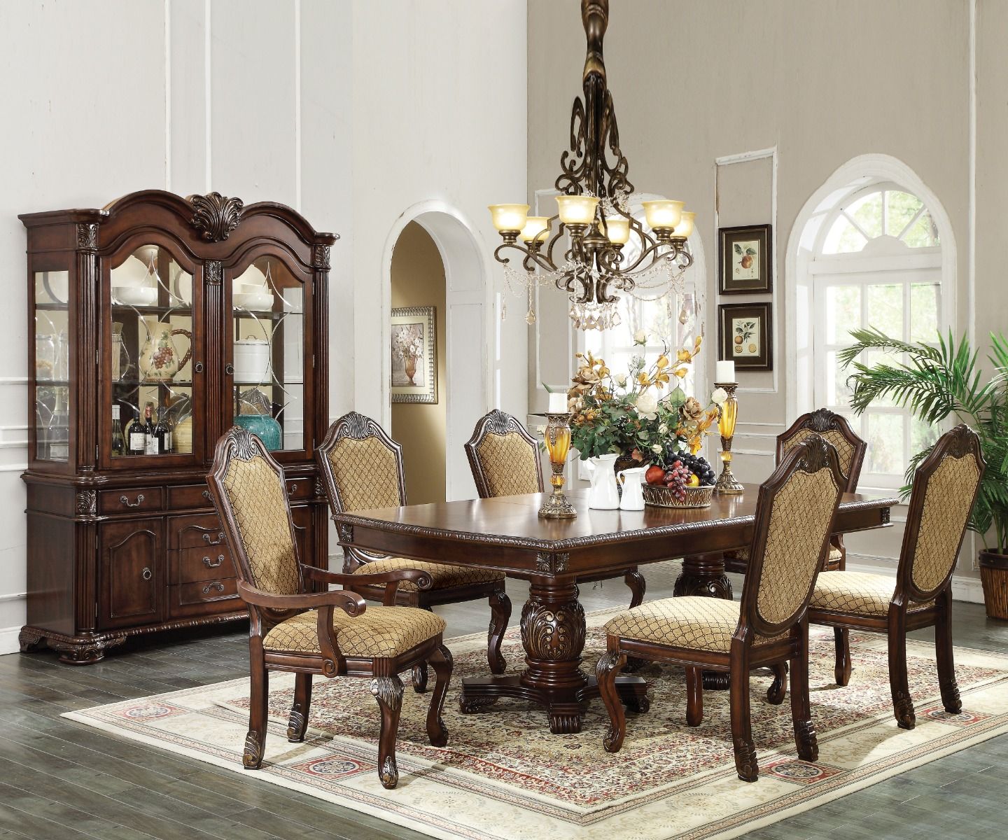 Chateau De Ville - Dining Table - Espresso Finish