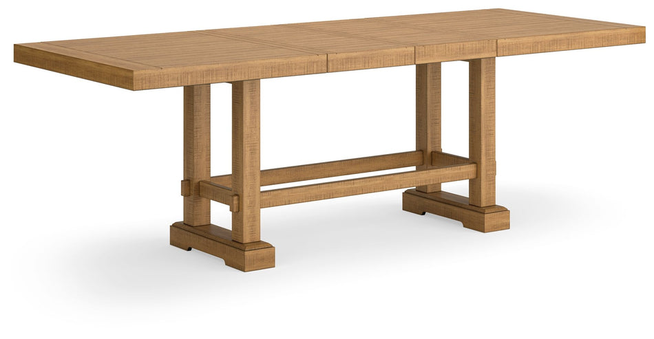 Havonplane - Marrón - Mesa extensible rectangular para comedor