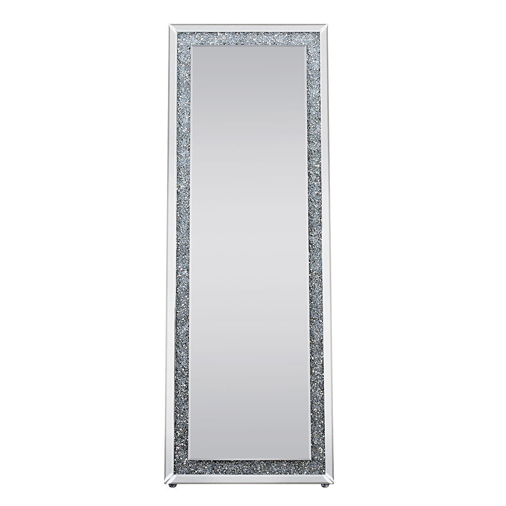 Noralie - Espejo decorativo - Espejo con efecto espejo y diamantes falsos