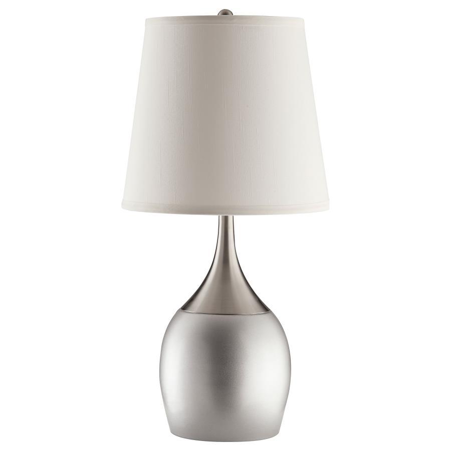 Tenya - Empire Shade Urn Table Lamp (Set of 2) - Silver