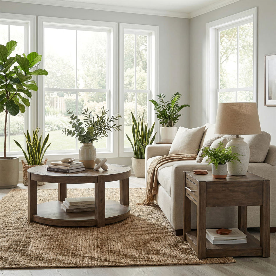 Broadmore - Optional 3 Piece Set - Cobblestone Brown