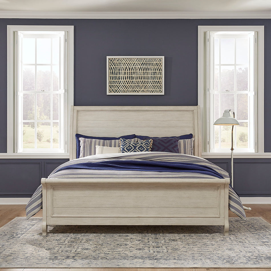 Farmhouse Reimagined - Sleigh Bed